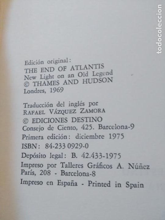 Libros de segunda mano: EL FIN DE LA ATLANTIDA - Foto 2