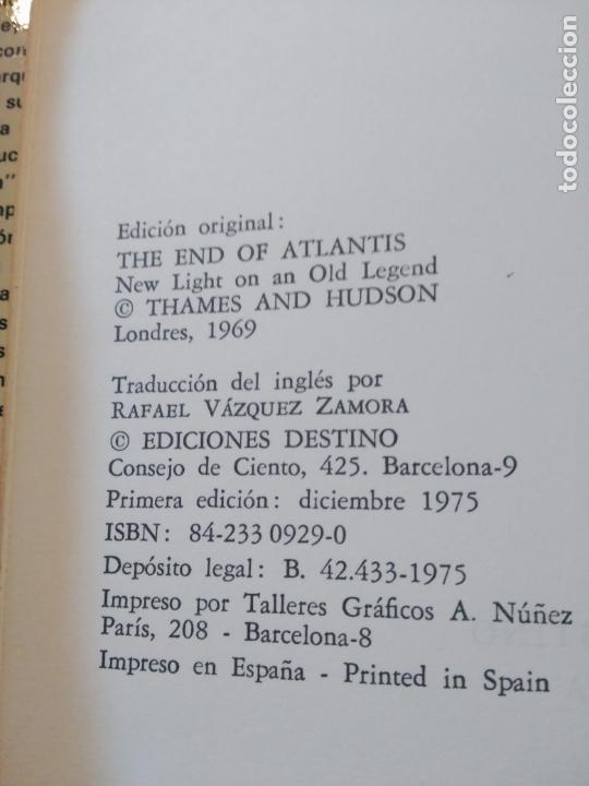 Libros de segunda mano: EL FIN DE LA ATLANTIDA - Foto 4