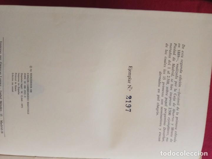 Libros de segunda mano: LAS CALLES DE MADRID - EDICION FACSIMIL. - Foto 3