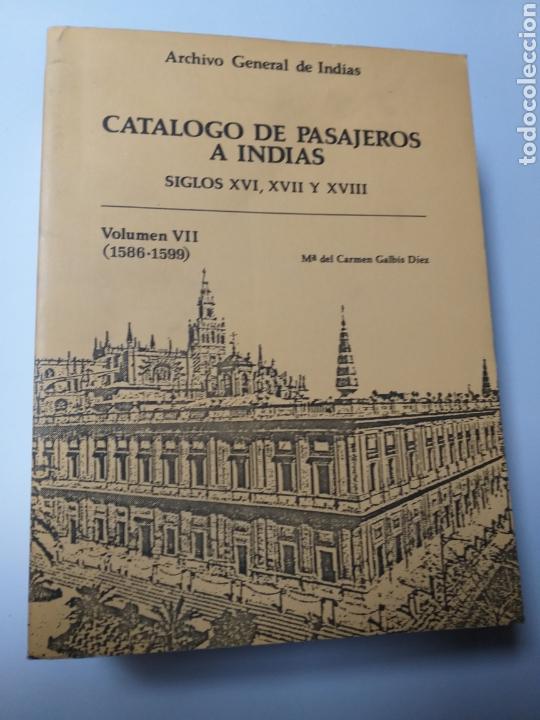 Second hand books: Cat&aacute;logo de pasajeros a Indias siglos XVI XVII Y XVIII .Volumen VII . Heraldica