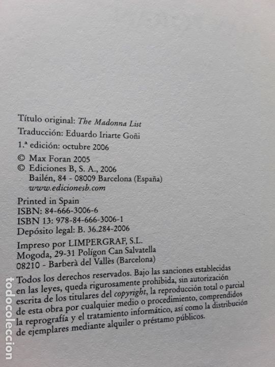 Libros de segunda mano: Los elegidos,max foran,1.&ordf; edici&oacute;n 2006 - Foto 2