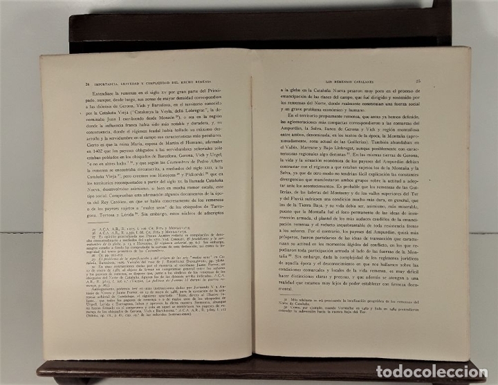 Libros de segunda mano: HISTORIA DE LOS REMENSAS EN EL SIGLO XV. J. VICENS. IMP. CLARASÓ. BARCELONA. 1945. - Foto 5 - 175985039
