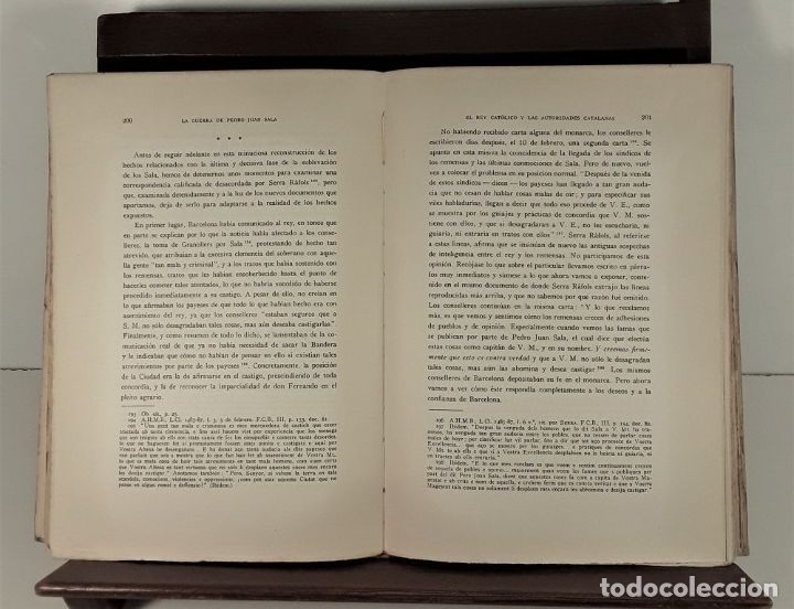 Libros de segunda mano: HISTORIA DE LOS REMENSAS EN EL SIGLO XV. J. VICENS. IMP. CLARASÓ. BARCELONA. 1945. - Foto 6 - 175985039