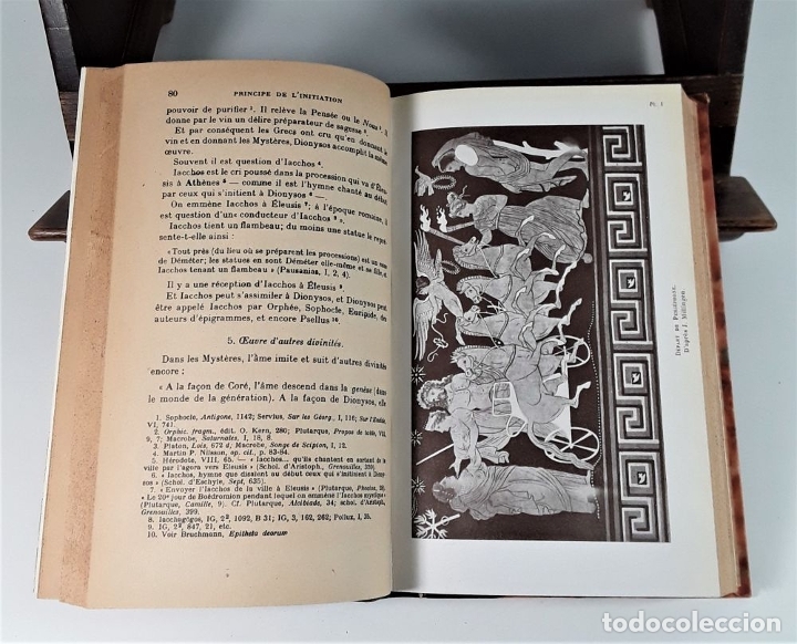 Libros de segunda mano: LES MYSTÈRES DÈLEUSIS. VICTOR MAGNIEN. EDIT PAYOT. PARÍS. 1950. - Foto 6 - 176064273