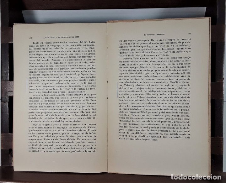 Libros de segunda mano: JUAN VALERA Y LA GENERACIÓN DE 1868. A. JIMÉNEZ. THE DOLPHIN BOOK CO. LTD. 1956. - Foto 7 - 176258948