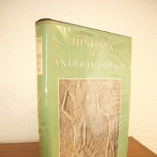 Libros de segunda mano: ANTONIO TOVAR: HISTORIA DEL ANTIGUO ORIENTE (MONTANER Y SIMÓN, 1963) TAPA DURA. Lote 177936492