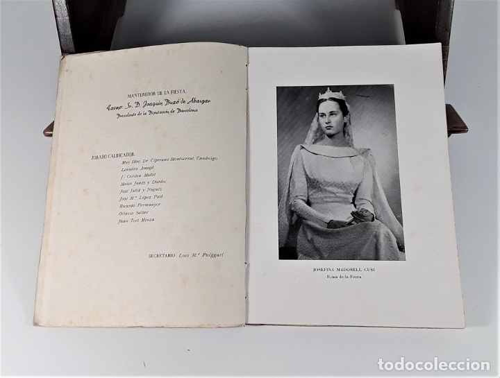 Libros de segunda mano: JUEGOS FLORALES DE MOLINS DE REY. VARIOS AUTORES. ESTUDI DART DRAMATICA. MOLINS DE REY. 1951. - Foto 5 - 179236015