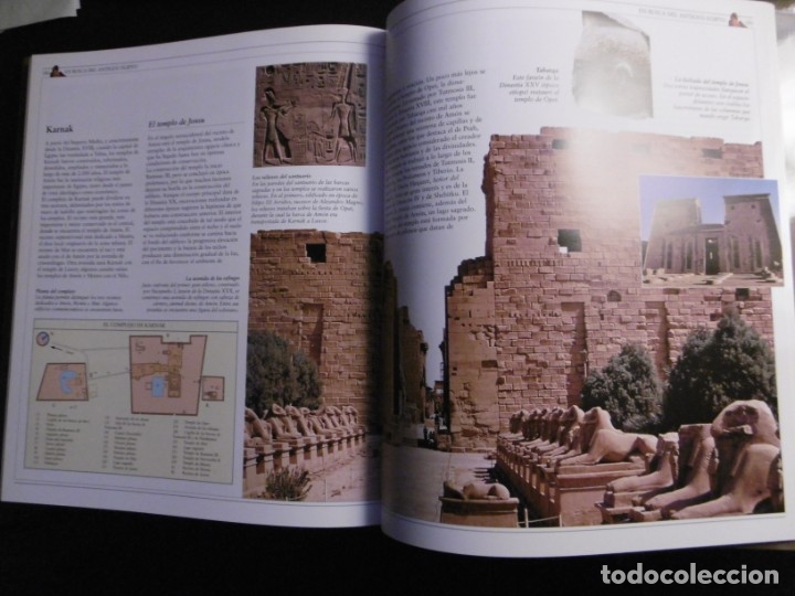 Libros de segunda mano: ATLAS DEL ANTIGUO EGIPTO. - Foto 5