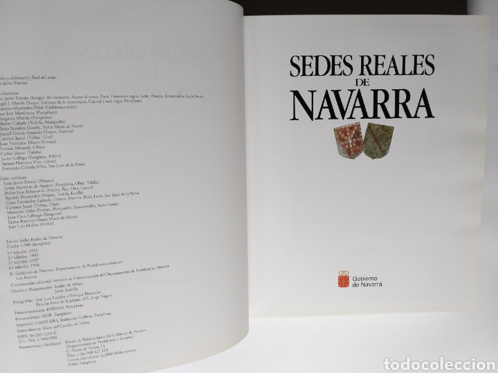 Libros de segunda mano: . Sedes Reales de Navarra - Foto 8