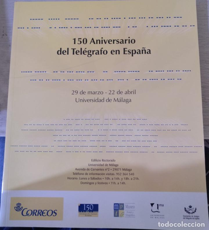 Gebrauchte B&uuml;cher: EXPOSICION 150 ANIVERSARIO DEL TELEGRAFO EN ESPA&Ntilde;A (29 DE MARZO - 22 DE ABRIL UNIVERSIDAD DE MALAGA)