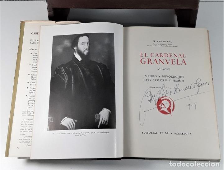 Libros de segunda mano: EL CARDENAL GRANVELA(1517-1586). M. VAN DURME. EDIT. TEIDE. BARCELONA. 1957. - Foto 3 - 185952591