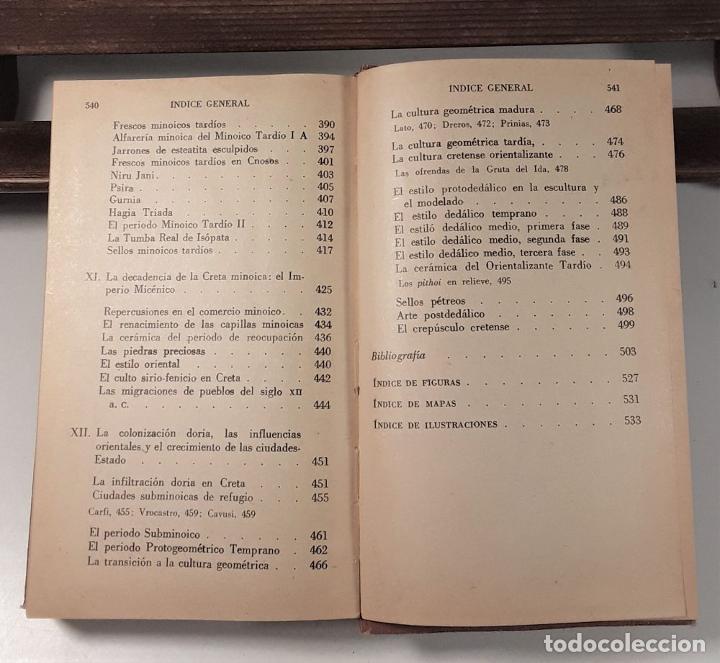 Libros de segunda mano: LA CRETA PREHISTÓRICA. R. W. HUTCHINSON. EDIC. F. CULTURA ECÓNOMICA. MÉXICO. 1978. - Foto 7 - 189148881