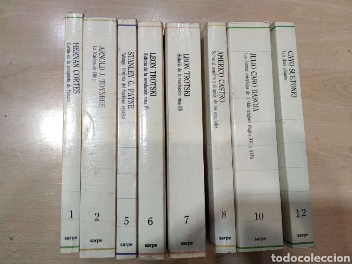 Libros de segunda mano: Biblioteca de la historia. 8 libros - Foto 1