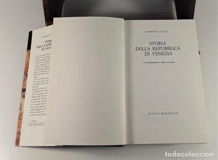 Libros de segunda mano: STORIA DELLA REPUBBLICA DI VENEZIA. R. CESSI. EDI. GIUNTI MARTELLO. FIRENZE. 1981. - Foto 8 - 184357872