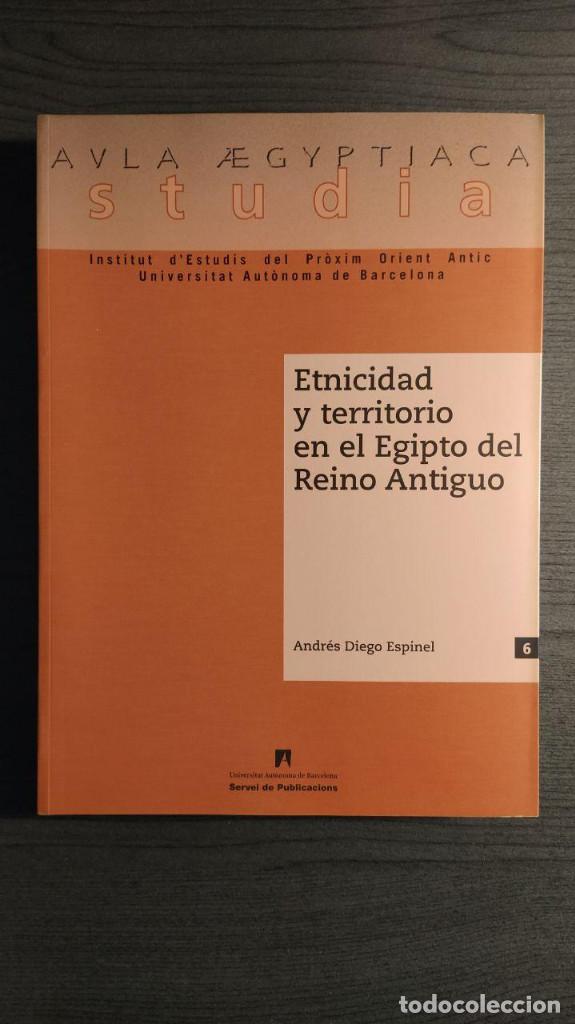 Libri di seconda mano: Etnicidad y territorio en el Egipto del Reino Antiguo Andr&eacute;s Diego Espinel Servei de Publicacions