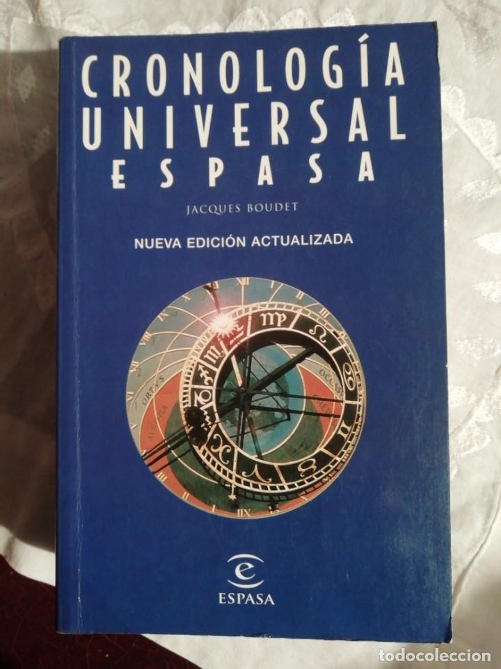 Libros de segunda mano: Cronolog&iacute;a universal Espasa - Foto 1