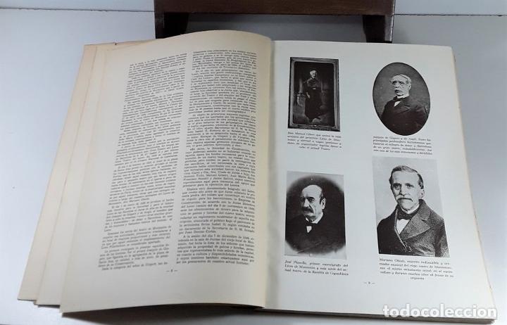 Libros de segunda mano: CIEN AÑOS DEL LICEO 1847-1947. VARIOS AUTORES. GRAF. LONDRES. BARCELONA. 1948. - Foto 5 - 198103758