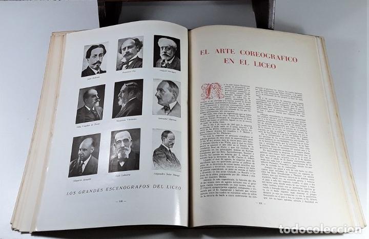 Libros de segunda mano: CIEN AÑOS DEL LICEO 1847-1947. VARIOS AUTORES. GRAF. LONDRES. BARCELONA. 1948. - Foto 7 - 198103758