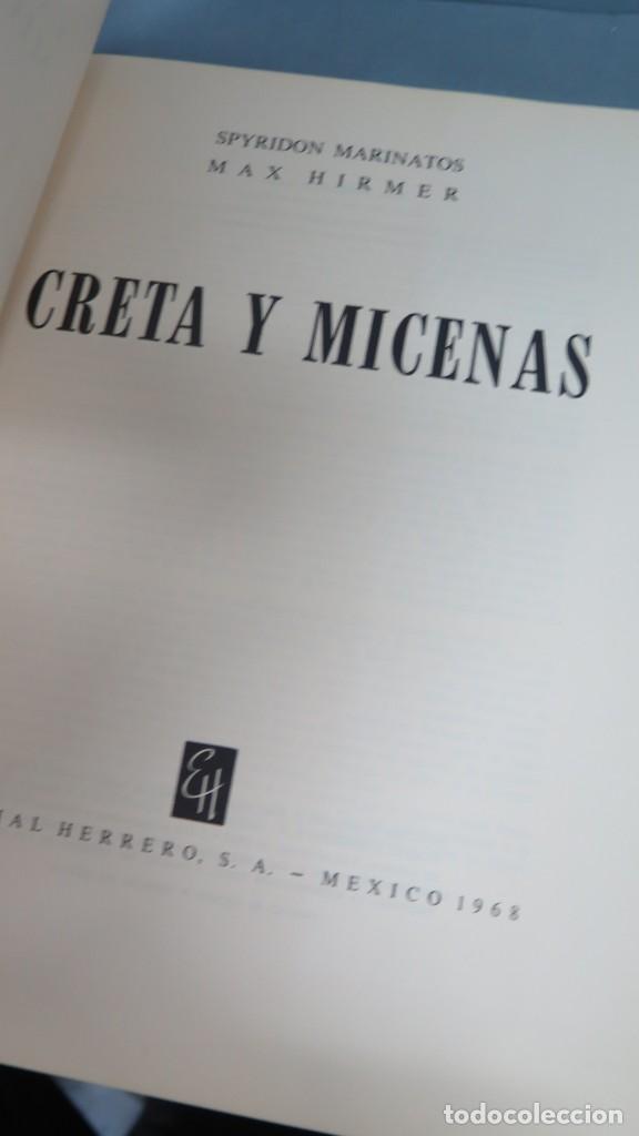 Libros de segunda mano: CRETA Y MICENAS. EDIT. HERRERO - Foto 2