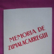 Libros de segunda mano: MEMORIA DE ZUMALACARREGUI. EDICIONES MONTEJURRA L51. Lote 207439878
