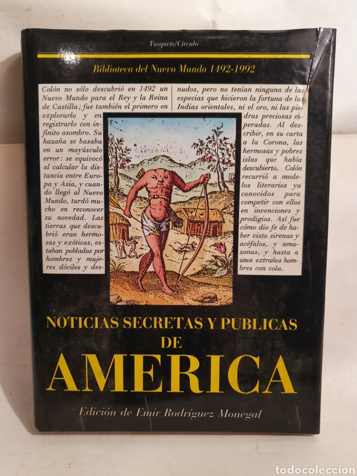 Libri di seconda mano: NOTICIAS SECRETAS Y PUBLICAS DE AMERICA. EMIR RODRIGUEZ MONEGAL.