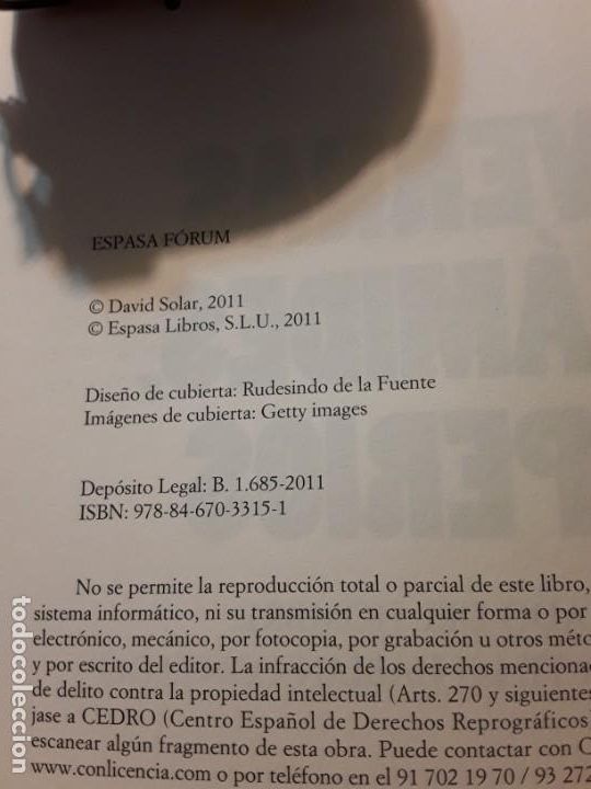 Libros de segunda mano: Cavernas, pir&aacute;mides, imperios, de David Solar. - Foto 2