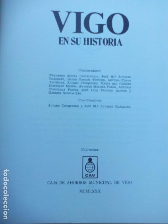 Libros de segunda mano: Vigo en su historia A3 - Foto 2