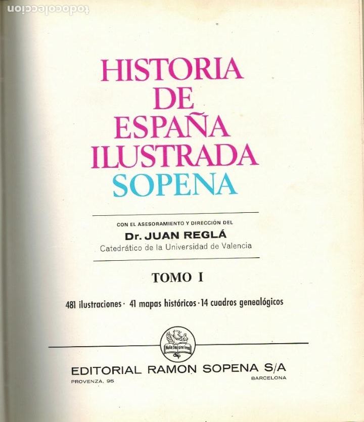 Libros de segunda mano: HISTORIA DE ESPA&Ntilde;A ILUSTRADA - Foto 1