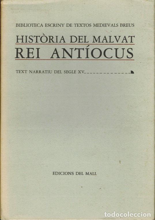 Second hand books: HISTORIA DEL MALVAT REI ANTIOCUS