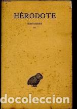Second hand books: H&eacute;rodote histoires I -libro en franc&eacute;s-