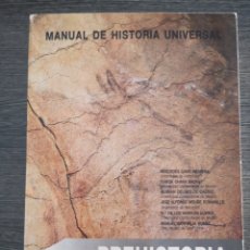 Libros de segunda mano: MANUAL DE HISTORIA UNIVERSAL. PREHISTORIA.- MERCEDES CANO HERRERO Y OTROS.- EDICIONES NÁJERA.1987