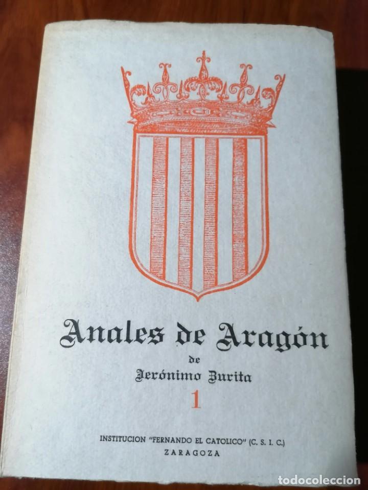 Second hand books: Anales de la Corona de Arag&oacute;n tomo 1 (libros I, II y III) 1976