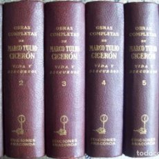 Libri di seconda mano: CICERON OBRAS COMPLETAS 6 TOMOS ANACONDA