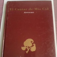 Libros de segunda mano: LIBRO EL CANTAR DE MÍO CID. RODRIGO DÍAZ DE VIVAR. EL CID CAMPEADOR. 2001. MADRID, ESPAÑA