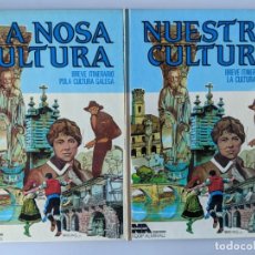 Libros de segunda mano: NUESTRA CULTURA - A NOSA CULTURA - 2 TOMOS - UNO EN ESPAÑOL Y OTRO EN GALLEGO JOSE ANTONIO PARRILLA. Lote 223334422