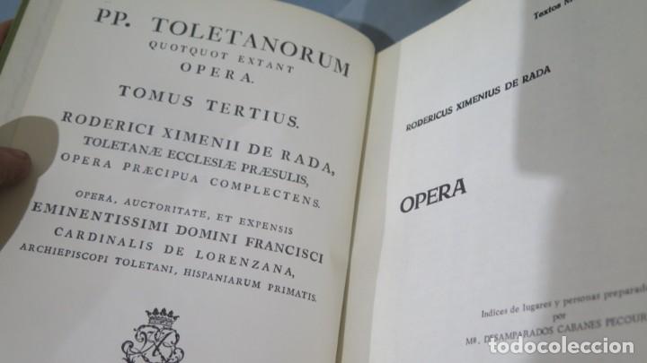 Libros de segunda mano: OPERA. RODERICUS XIMENIUS DE RADA - Foto 2