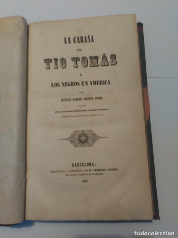 Libros de segunda mano: La caba&ntilde;a del Tio Tom&aacute;s - Foto 1