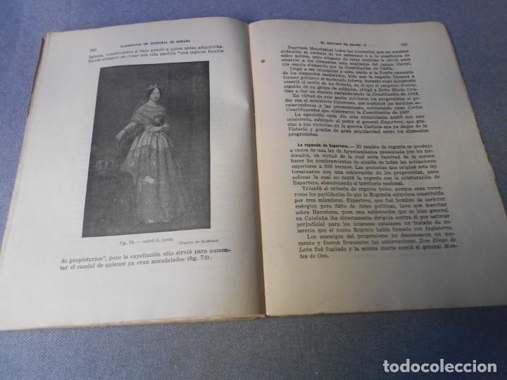 Libros de segunda mano: ELEMENTOS DE HISTORIA DE ESPA&Ntilde;A - Foto 5