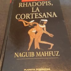 Libros de segunda mano: RHADOPIS LA CORTESANA COLECCIÓN EL EGIPTO DE LOS FARAONES. Lote 229847125