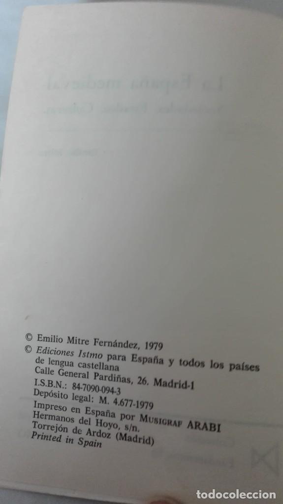 Libros de segunda mano: ESPA&Ntilde;A MEDIEVAL. EMILIO MITRE - Foto 2