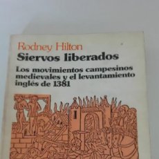 Libros de segunda mano: SIERVOS LIBERADOS. RODNEY HILTON