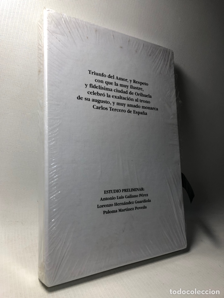 Libri di seconda mano: TRIUNFO Y RESPETO FIDELISIMA CIUDAD ORIHUELA TRONO MONARCA CARLOS III &middot;&middot;&middot; Alicante