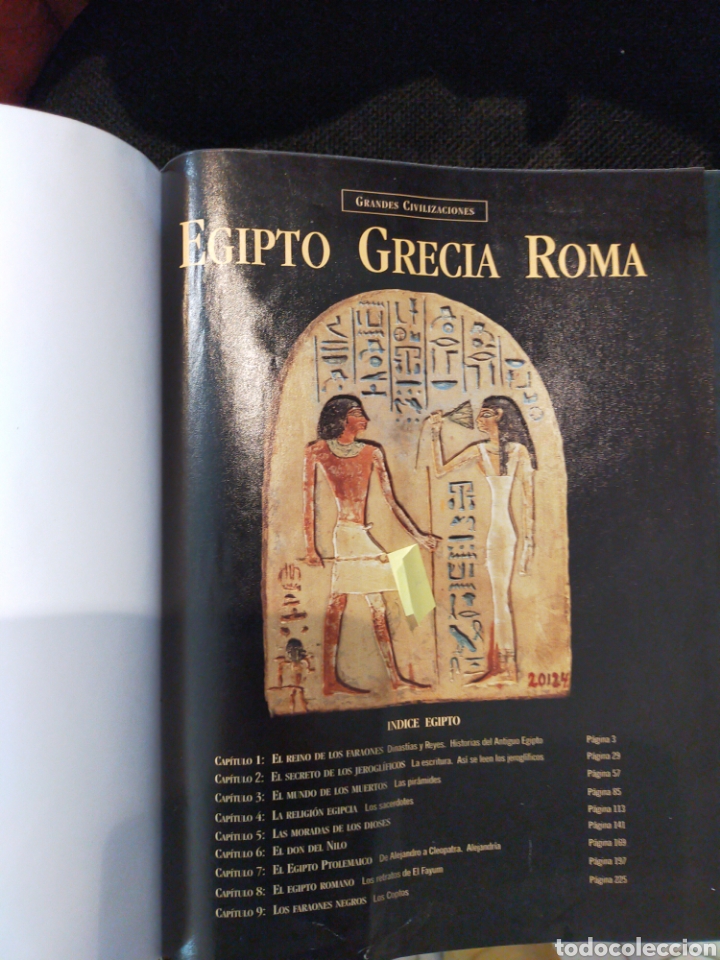 Livres d'occasion: SUPER TOMO ENCUADERNADO GRANDES CIVILIZACIONES EGIPTO GRECIA ROMA