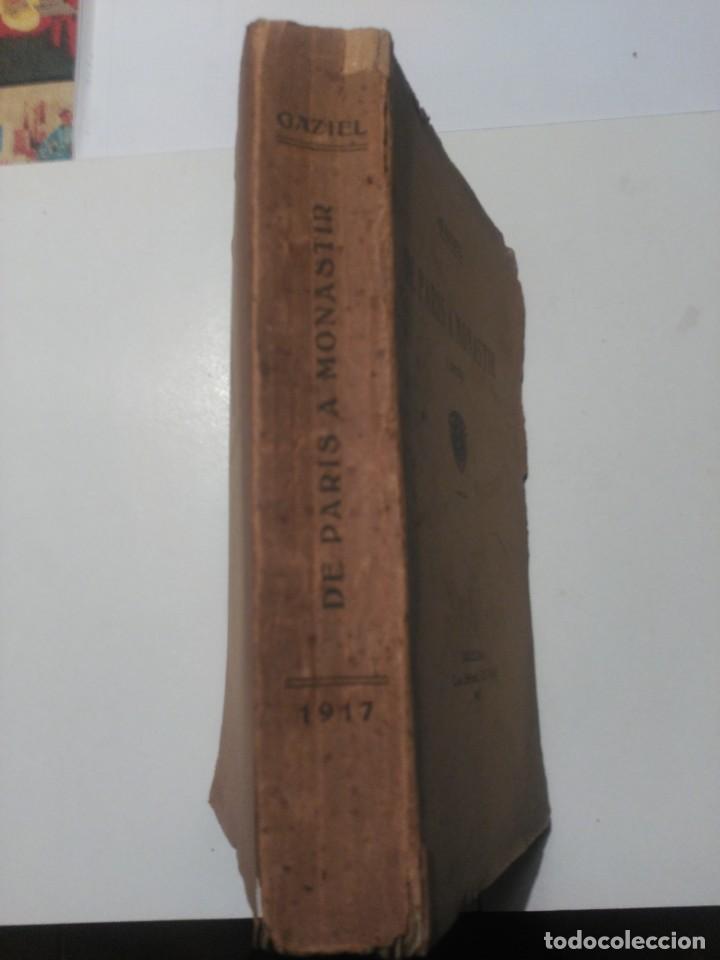Libros de segunda mano: De Par&iacute;s a Monastir - Foto 2