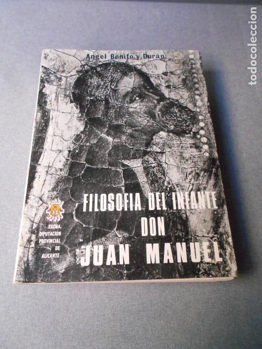 Gebrauchte B&uuml;cher: FILOSOFIA DEL INFANTE DON JUAN MANUEL