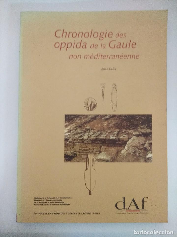 Gebrauchte B&uuml;cher: LIBRO ARQUEOLOGIA/CHRONOLOGIE DES OPPIDA DE LA GAULE NON MEDITERRANEENNE.