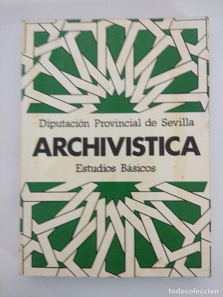 Libros de segunda mano: LIBRO/ARCHIVISTICA/ESTUDIOS BASICOS. - Foto 1