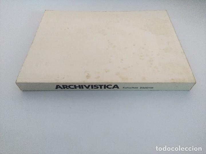 Libros de segunda mano: LIBRO/ARCHIVISTICA/ESTUDIOS BASICOS. - Foto 3