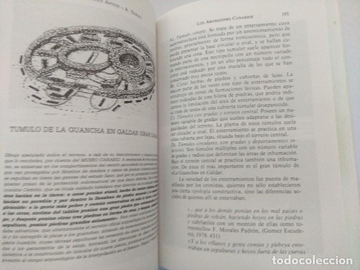 Libros de segunda mano: LIBRO/LOS ABORIGENES CANARIOS/GONZALEZ ANTON. - Foto 3