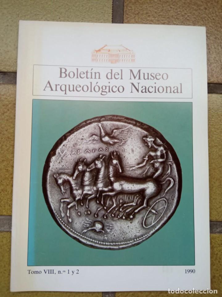 Gebrauchte B&uuml;cher: Bolet&iacute;n del Museo Arqueol&oacute;gico Nacional, Tomo VIII, n&ordm; 1 y 2, 1990